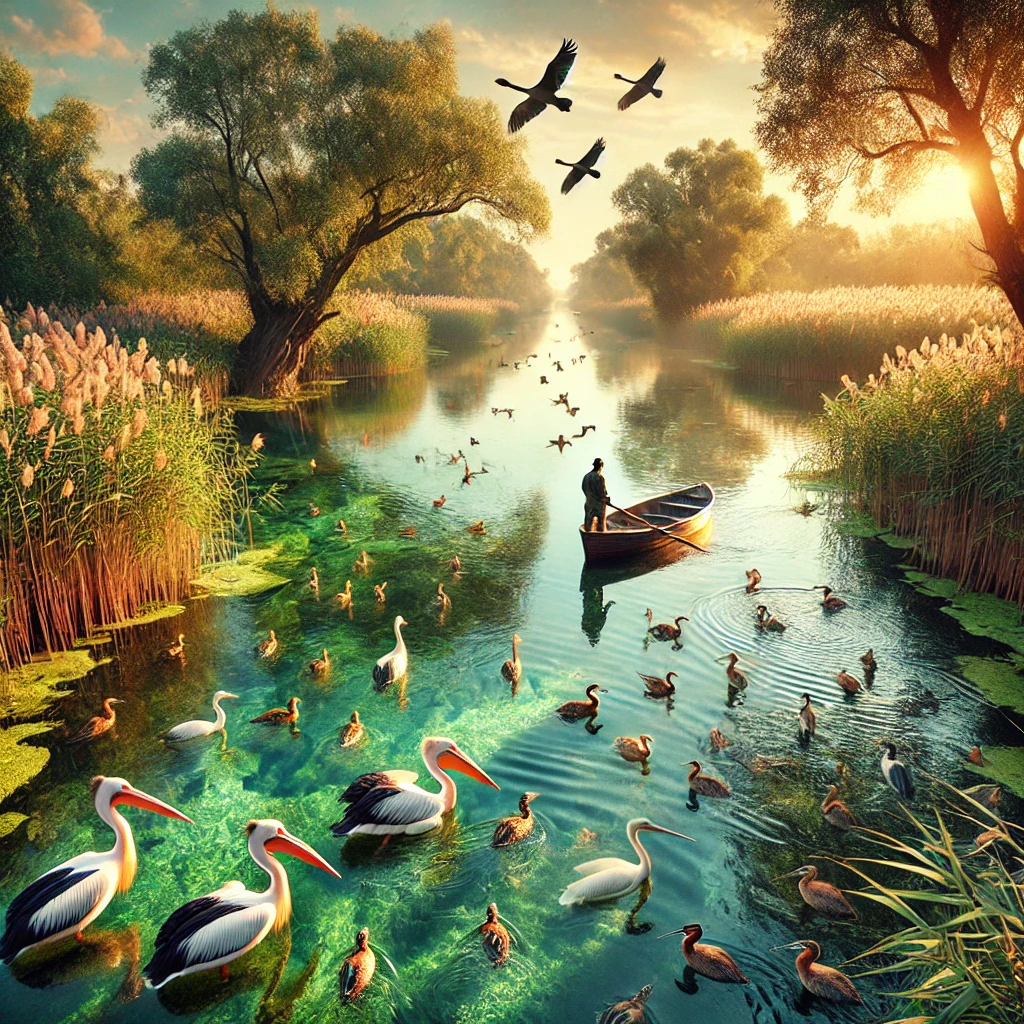 Apele Deltei Dunării Gardieni ai Biodiversității și ai Viitorului Verde