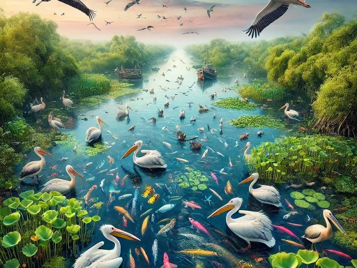 Biodiversitatea Deltei Dunării: Un Tezaur Natural de Pești, Păsări și Plante Unice