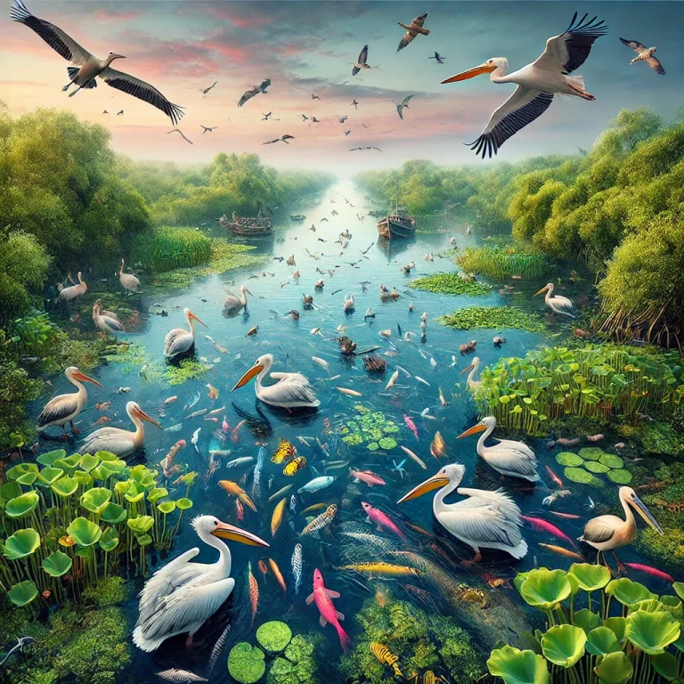 Biodiversitatea Deltei Dunării: Un Tezaur Natural de Pești, Păsări și Plante Unice