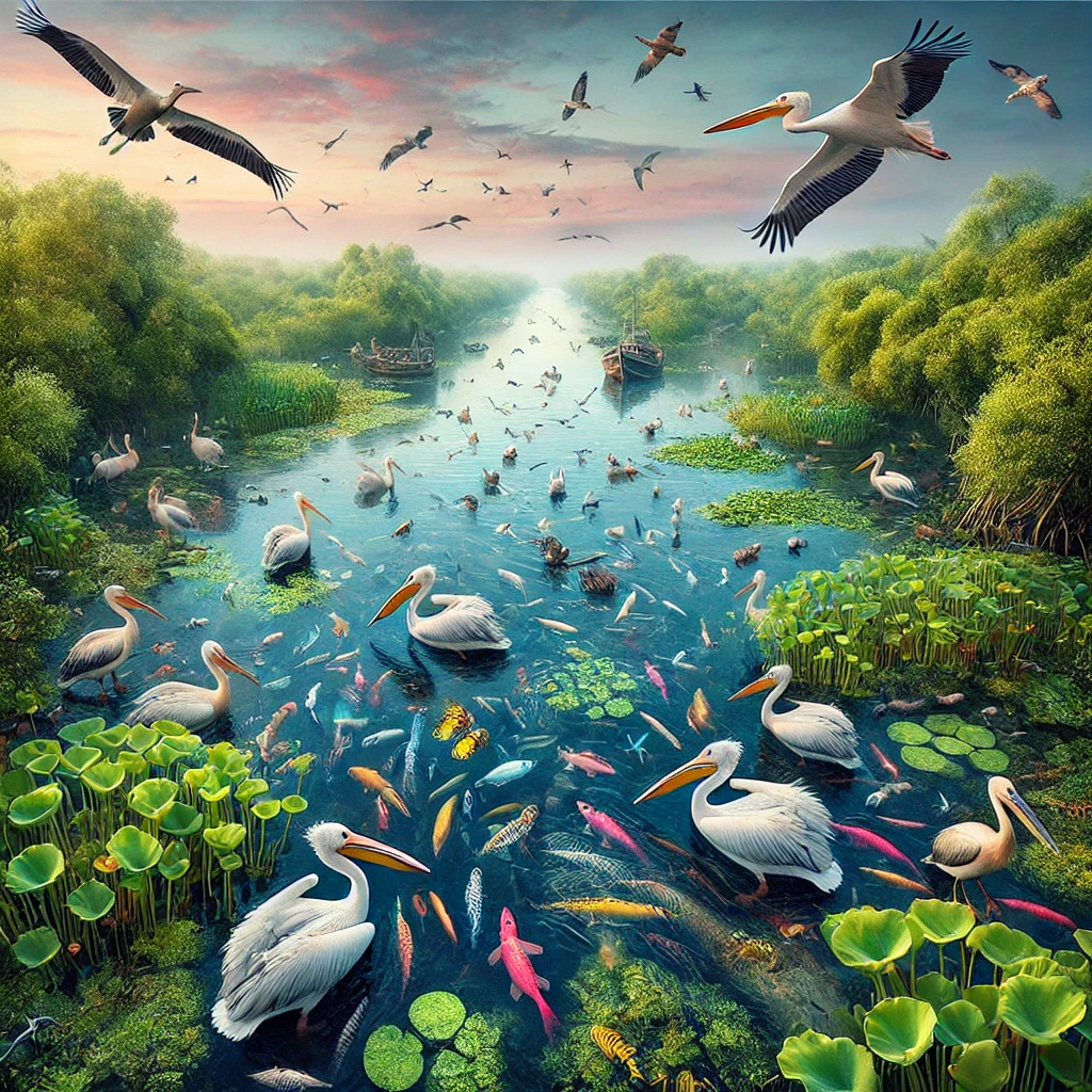 Biodiversitatea Deltei Dunării: Un Tezaur Natural de Pești, Păsări și Plante Unice