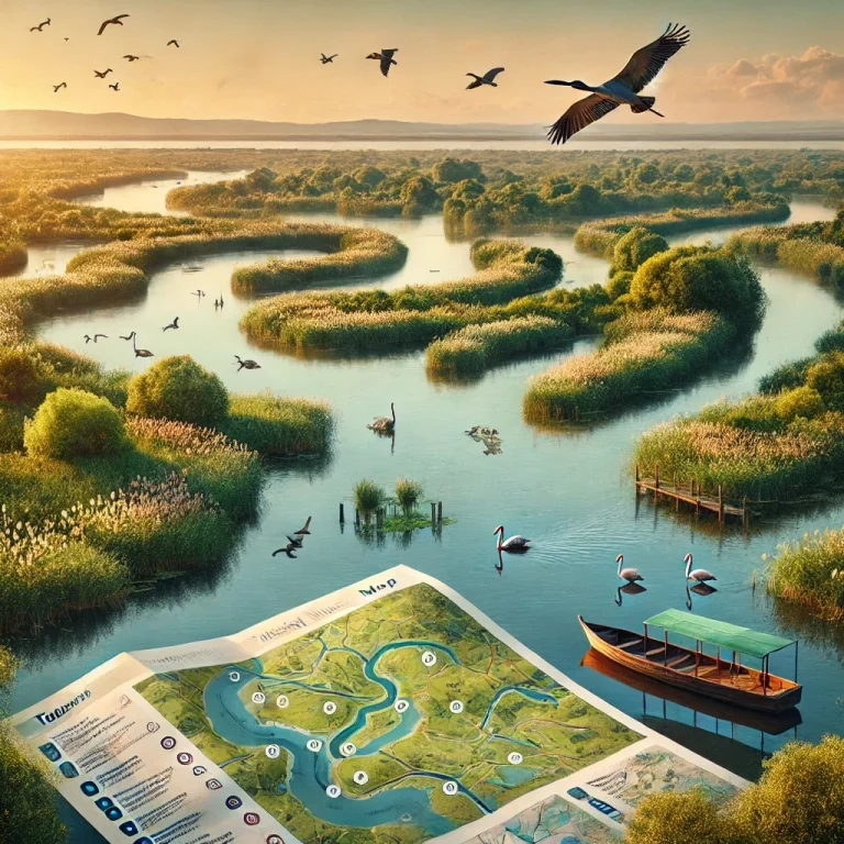 Descoperă frumusețea naturii: Hărți și trase turistice în Delta Dunării
