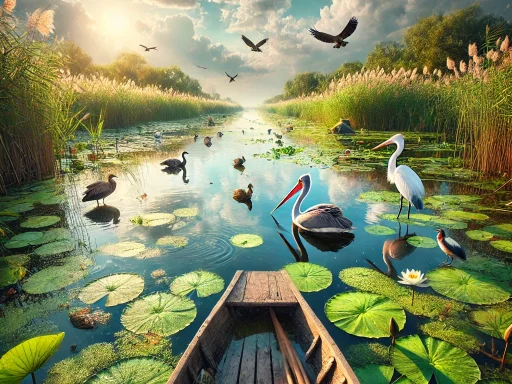 Farmecul Deltei: Imagini care Povestesc Frumusețea Naturii Sălbatice