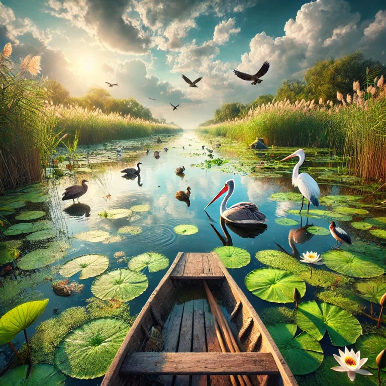 Farmecul Deltei: Imagini care Povestesc Frumusețea Naturii Sălbatice