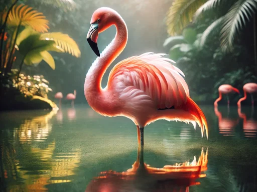 Flamingo în Delta Dunării – Un oaspete rar și fascinant