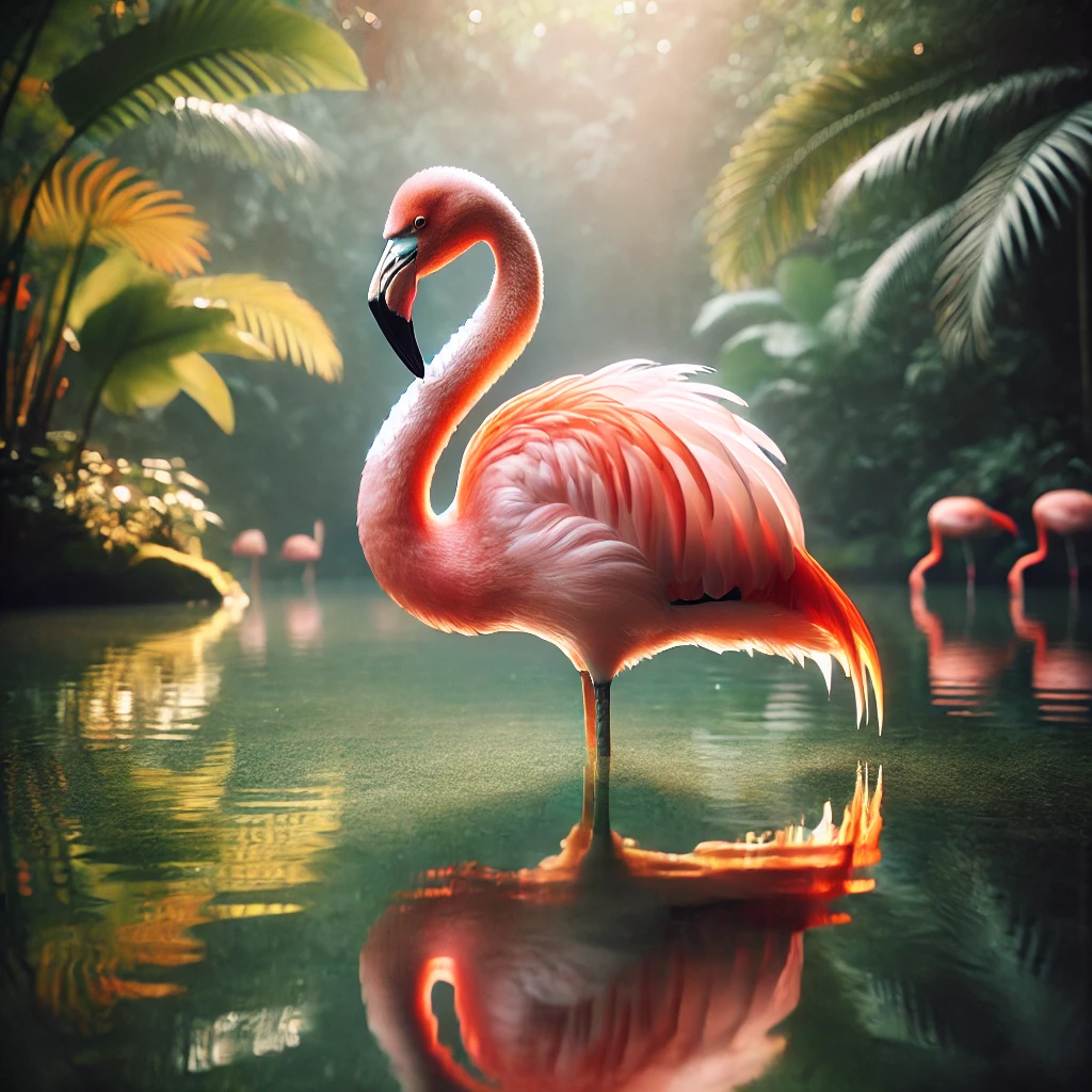 Flamingo în Delta Dunării – Un oaspete rar și fascinant