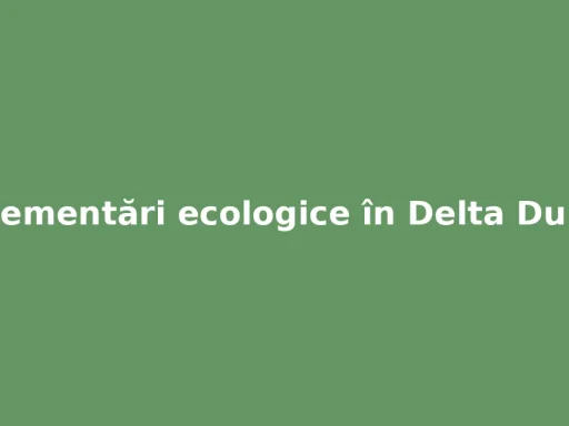 Legea Naturii în Delta Dunării: Protecție și Reglementări Esențiale