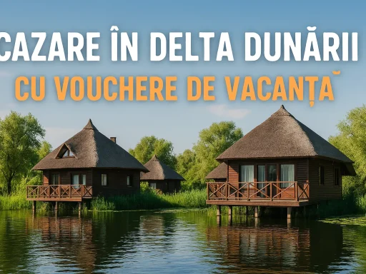 Cazare în Delta Dunării cu vouchere de vacanță