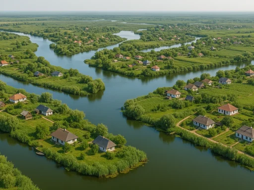 Harta pensiuni Delta Dunării – Unde te poți caza în funcție de zonă
