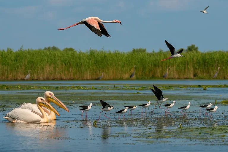 Specii de Păsări din Delta Dunării – Rare și Migratoare
