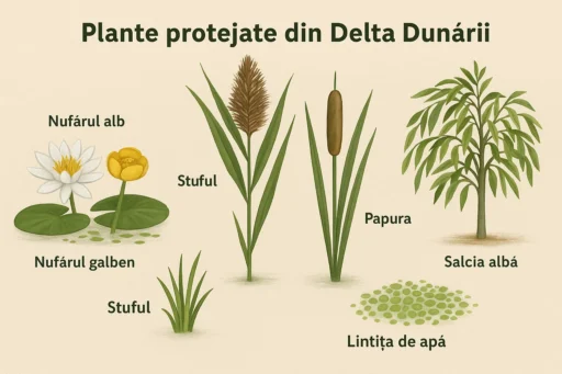 Flora Deltei Dunării – Plante Rar Protejate și Rolul Lor în Ecosistem