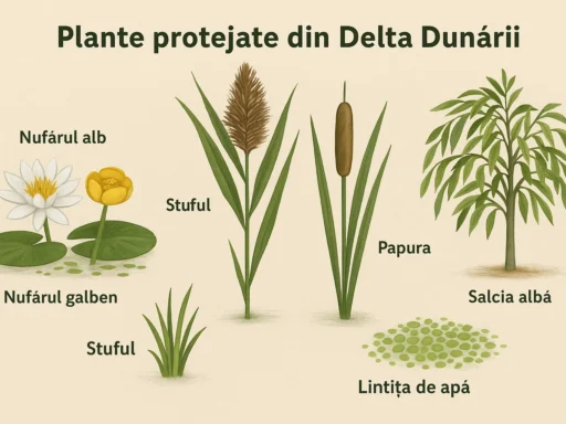Flora Deltei Dunării – Plante Rar Protejate și Rolul Lor în Ecosistem