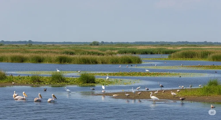Ciclul Apei în Delta Dunării: Cum Cotele Modelează Peisajul și Biodiversitatea 4 Ciclul Apei în Delta Dunării: Cum Cotele Modelează Peisajul și Biodiversitatea