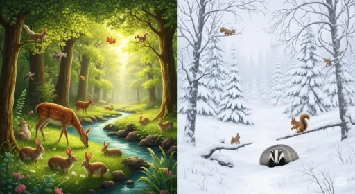 Cum se Adaptează Flora și Fauna la Schimbările de Sezon