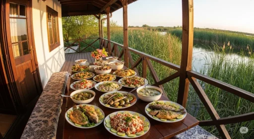Delta Dunării Cazare Ieftină și Restaurante cu Mâncare Bună