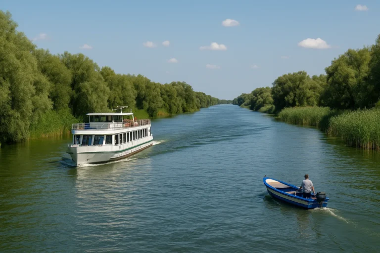 Navigația în Delta Dunării: Ghid de Siguranță și Accesibilitate pe Diferite Cotații ale Dunării