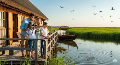 Cazare în Delta Dunării pentru Familii cu Copii: Pensiuni  și Activități Recomandate