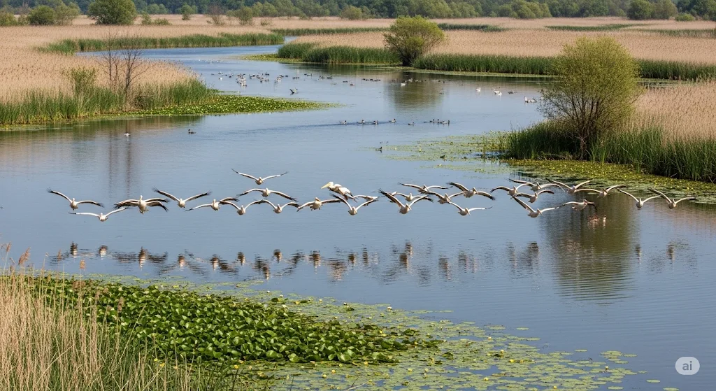 Cum Interacționează Flora și Fauna în Delta Dunării?