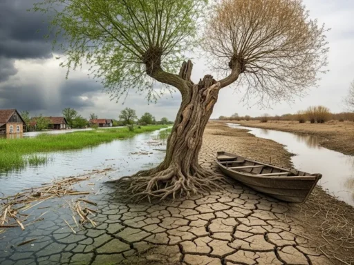 Istoria Cotelor Extreme în Delta Dunării: Inundații, Secete și Lecții Învățate