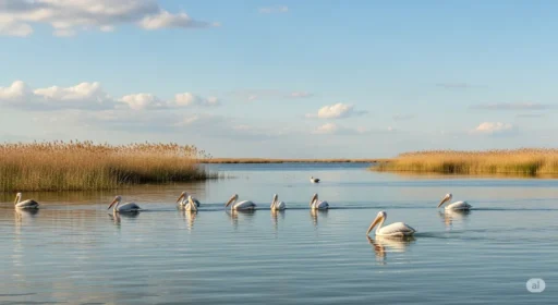 Lacul Roșu din Delta Dunării: Un Orizont de Apă și Păsări