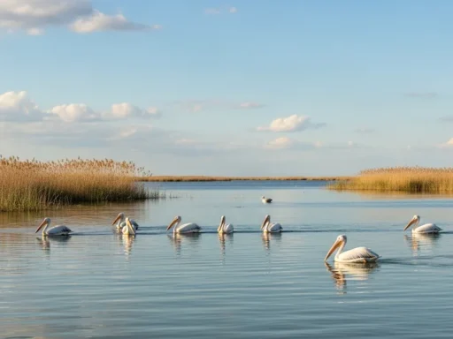 Lacul Roșu din Delta Dunării: Un Orizont de Apă și Păsări