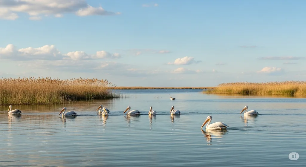 Lacul Roșu din Delta Dunării: Un Orizont de Apă și Păsări