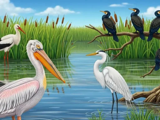 Păsările Deltei Dunării: Referat pentru Clasa a IV-a