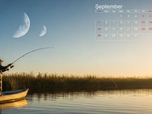 Solunar Septembrie: Ghid de Pescuit în Delta Dunării
