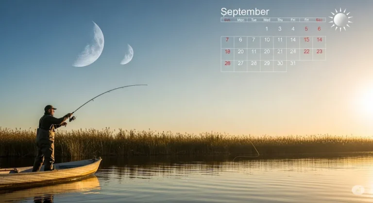 Solunar Septembrie: Ghid de Pescuit în Delta Dunării