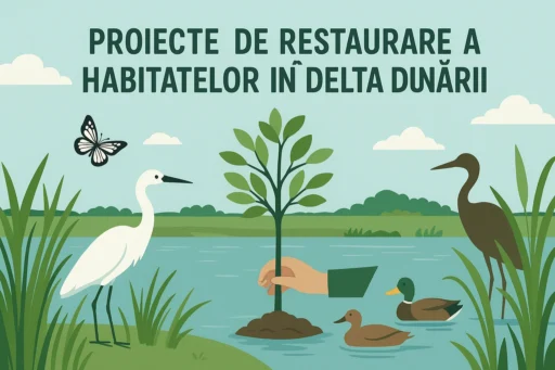 Proiecte de Restaurare a Habitatelor în Delta Dunarii