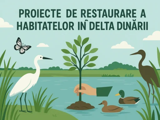 Proiecte de Restaurare a Habitatelor în Delta Dunarii