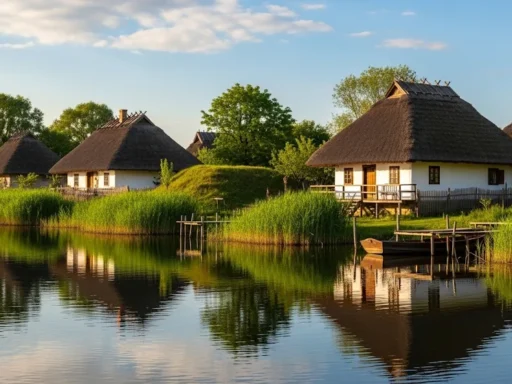 Vacanță în Delta Dunării: Descoperă magia caselor tradiționale de stuf