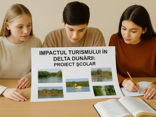 Impactul Turismului în Delta Dunării: Proiect Școlar