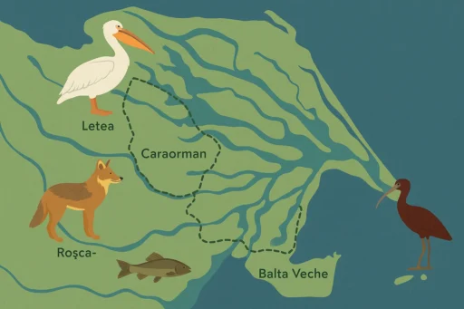 Zonele Protejate ale Deltei – Specii Emblematice